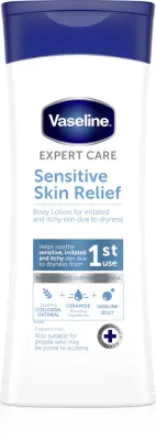 Vaseline Sensitive Skin Relief - Молочко для тела для чувствительной кожи, 400 мл