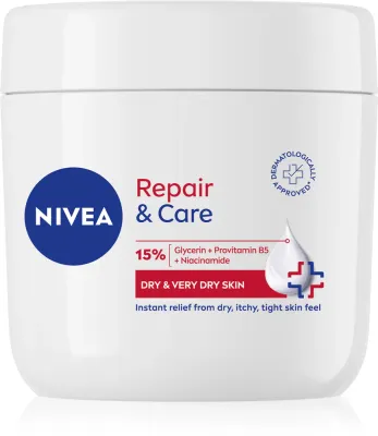 NIVEA Repair & Care - Питательный восстанавливающий крем для сухой кожи, 400 мл