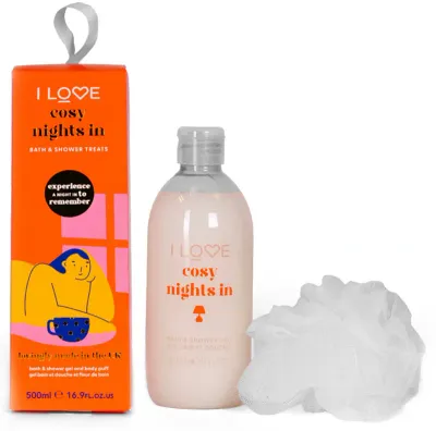 I Love Bathtime Treats Cosy Nights In - Подарочный набор для душа