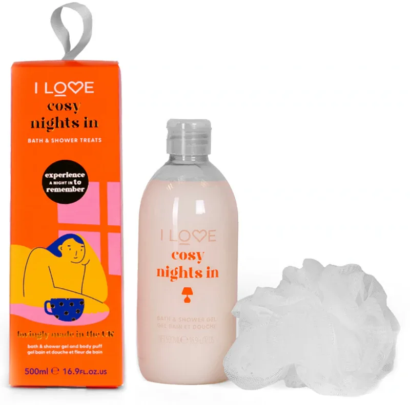 I Love Bathtime Treats Cosy Nights In - Подарочный набор для душа