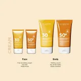 Clarins Sun Body Cream SPF30 - Солнцезащитный крем SPF 30, 150 мл — фото 5