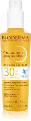 Bioderma Photoderm Spray SPF 30 - Солнцезащитный спрей SPF 30, 200 мл