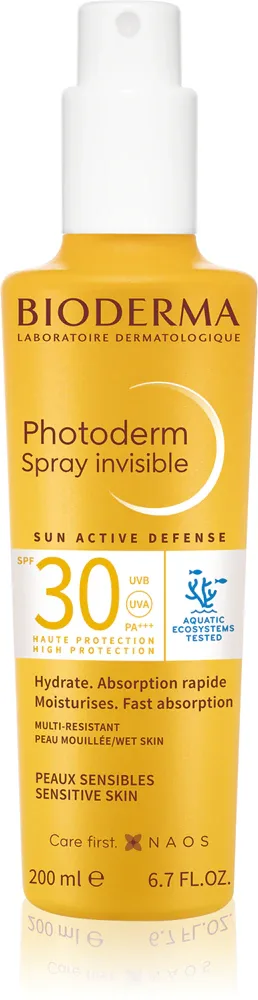 Bioderma Photoderm Spray SPF 30 - Солнцезащитный спрей SPF 30, 200 мл