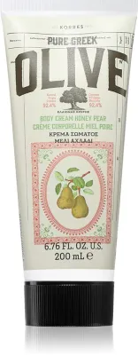 Korres Pure Greek Olive & Honey Pear - Питательный крем для тела, 200 мл