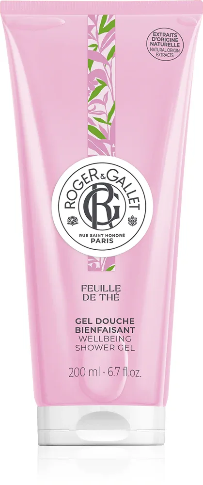 Roger & Gallet Feuille de The - Расслабляющий гель для душа, 200 мл