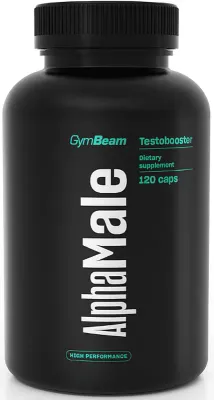 GymBeam AlphaMale TestoBooster - Капсулы для простаты, потенции, витальности