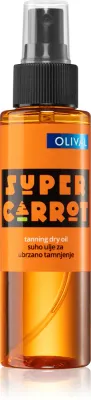 Olival SUPER Carrot Dry Oil - Сухое масло для тела, ускоряющее загар, 100 мл