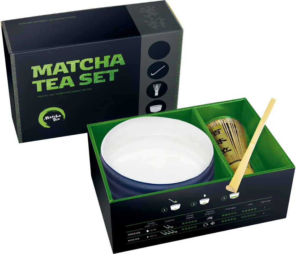 Matcha Tea Matcha Set JIRO - Подарочный набор для приготовления напитка