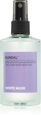 KUNDAL Pure Moist Body Mist White Musk - Спрей для тела с успокаивающим действием, 128 мл