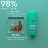 Apivita Bee Fresh Deodorant - Дезодорант ролл-он przed poceniem i niechcianym zapachem, 50 мл — фото 3