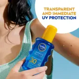 NIVEA SUN Protect & Dry Touch - Невидимый спрей для загара SPF 30, 200 мл — фото 3