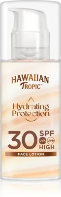 Hawaiian Tropic Hydrating Protection Face Lotion - Крем для загара лица SPF 30, 50 мл