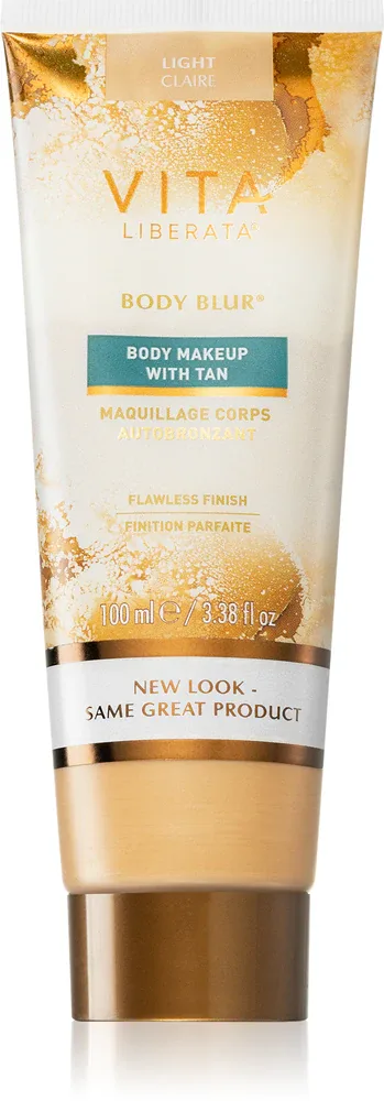 Vita Liberata Body Blur Body Makeup With Tan - Бронзатор для тела, 100 мл, оттенок Light
