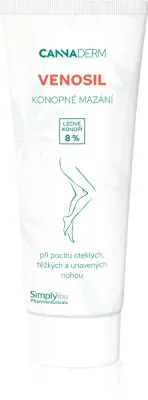 Cannaderm Venosil hemp lubrication - Конопляный крем, 100 мл