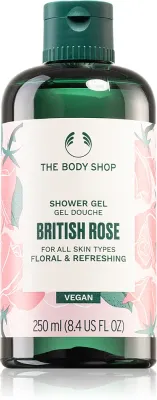 The Body Shop British Rose Shower Gel - Гель для душа, 250 мл