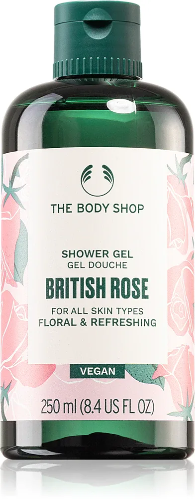 The Body Shop British Rose Shower Gel - Гель для душа, 250 мл