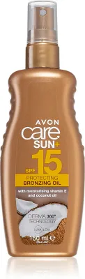 Avon Care Sun + Bronze - Солнцезащитное средство SPF 15, 150 мл