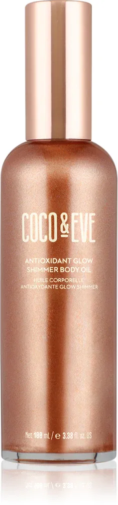 Coco & Eve Sunny Honey Antioxidant Glow Shimmer Body Oil - Масло для тела, которое придает сияние, 100 мл