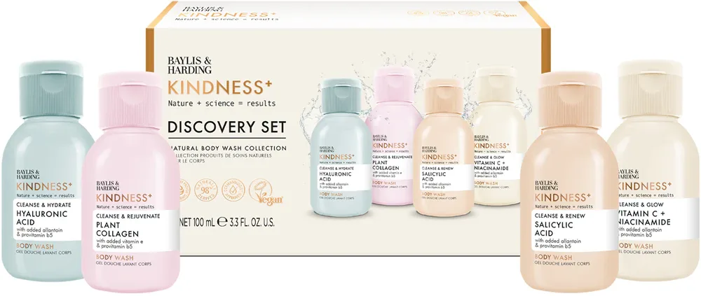 Baylis & Harding Kindness+ Discovery Set - Набор для душа "Zestaw подарочный"