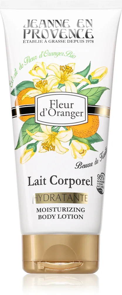 Jeanne en Provence Fleur d´Orange - Увлажняющее молочко для тела, 200 мл