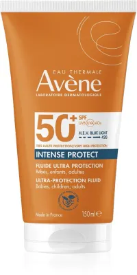 Avene Sun Intense Protect Ultra Water-Resistant Fluid - Защитный флюид SPF 50+, 150 мл