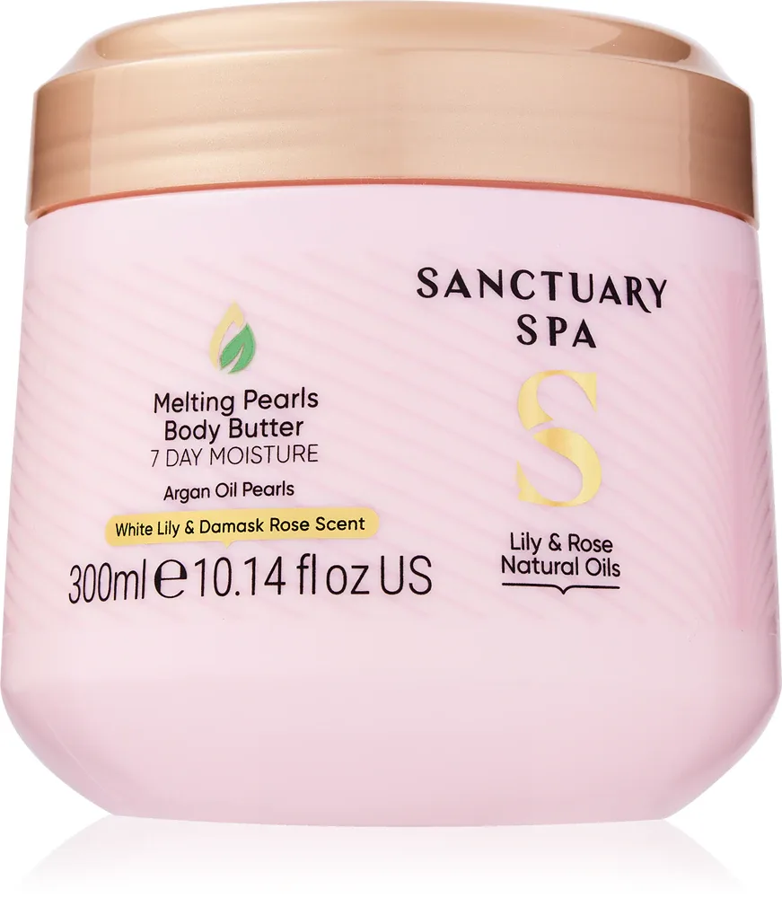 Sanctuary Spa Lily & Rose Natural Oils - Интенсивное увлажняющее масло для тела, 300 мл