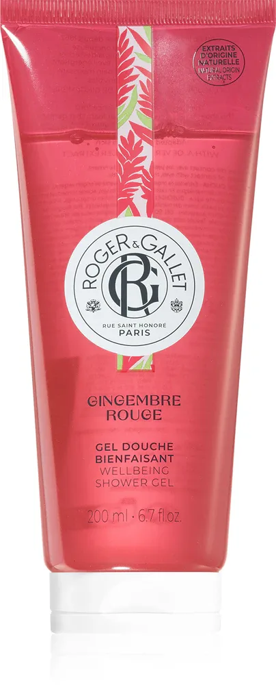 Roger & Gallet Gingembre Rouge - Освежающий гель для душа, 200 мл