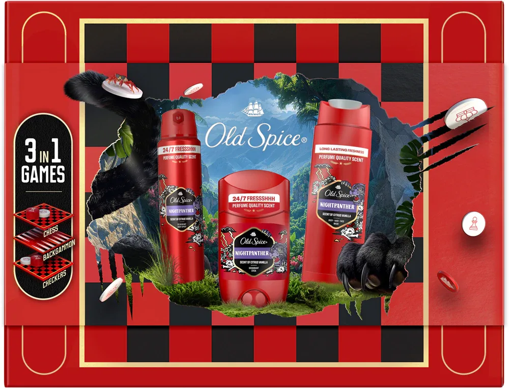 Old Spice Nightpanther Gamebox - Подарочный набор для мужчин