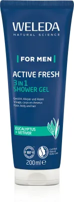 Weleda Men - Гель для душа с эфирными маслами, 200 мл