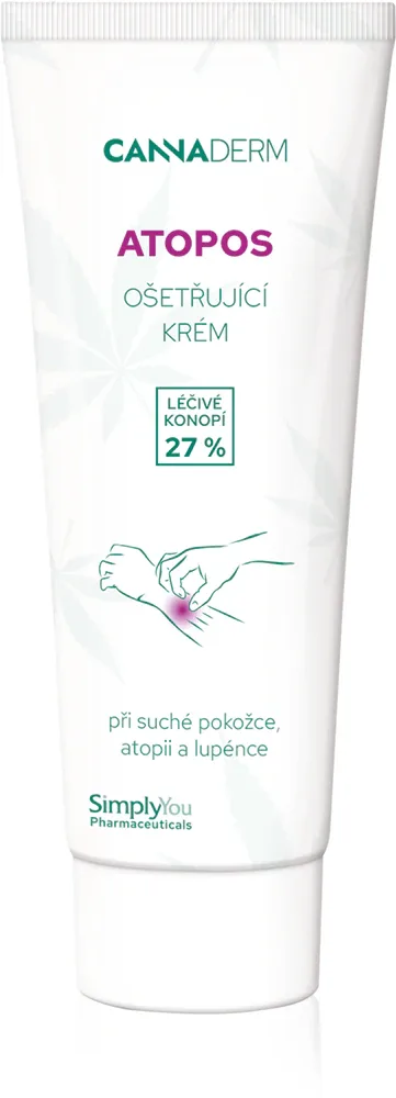 Cannaderm Atopos Treatment Cream - Крем для сухой кожи, 75 г