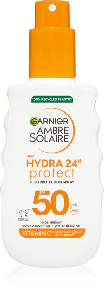 Garnier Ambre Solaire Hydra - Солнцезащитный спрей SPF 50, 150 мл