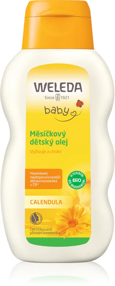 Weleda Baby and Child - Масло календулы для детей, 200 мл