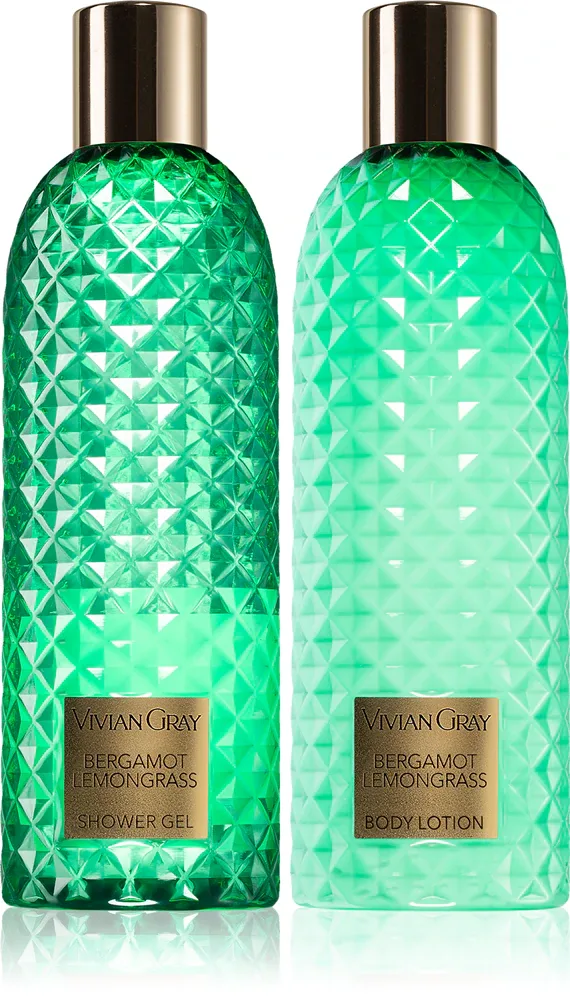 Vivian Gray Gemstone Bergamot & Lemongras - Подарочный набор для тела, 2 мл