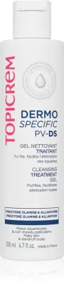 Topicrem PV/DS Cleansing Gel - Гель для душа для тела и кожи головы, 200 мл