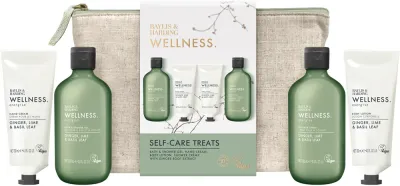 Baylis & Harding Wellness. Energise - Набор подарочный для тела Имбирь, Лайм и Лист базилика Ginger, Lime & Basil Leaf