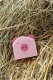 Almara Soap My Happy Pig - Детское мыло ручной работы с ароматом груши для детей, 100 г — фото 3