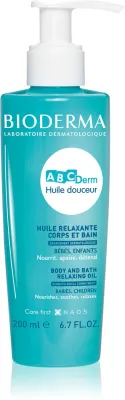 Bioderma ABC Derm Relaxing Oil - Масло для тела для детей, 200 мл