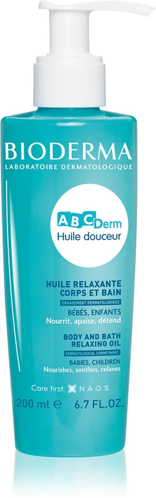 Bioderma ABC Derm Relaxing Oil - Масло для тела для детей, 200 мл