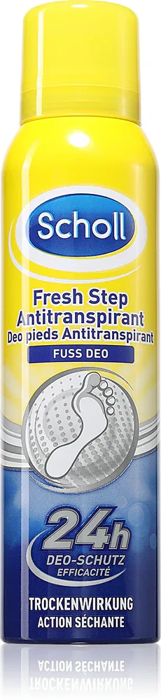 Scholl Fresh Step - Антиперспирант для ног, 150 мл