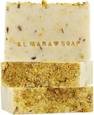Almara Soap Natural Intimate - Натуральное мыло в куске для гигиены интимной, 90 г