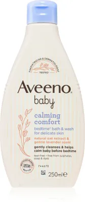 Aveeno Baby Calming Comfort - Ночной гель для умывания детской кожи, 250 мл