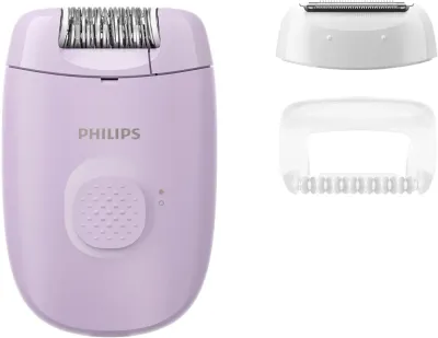 Эпилятор Philips 2000 BRE237/00 проводной, с массажной насадкой, 1 шт