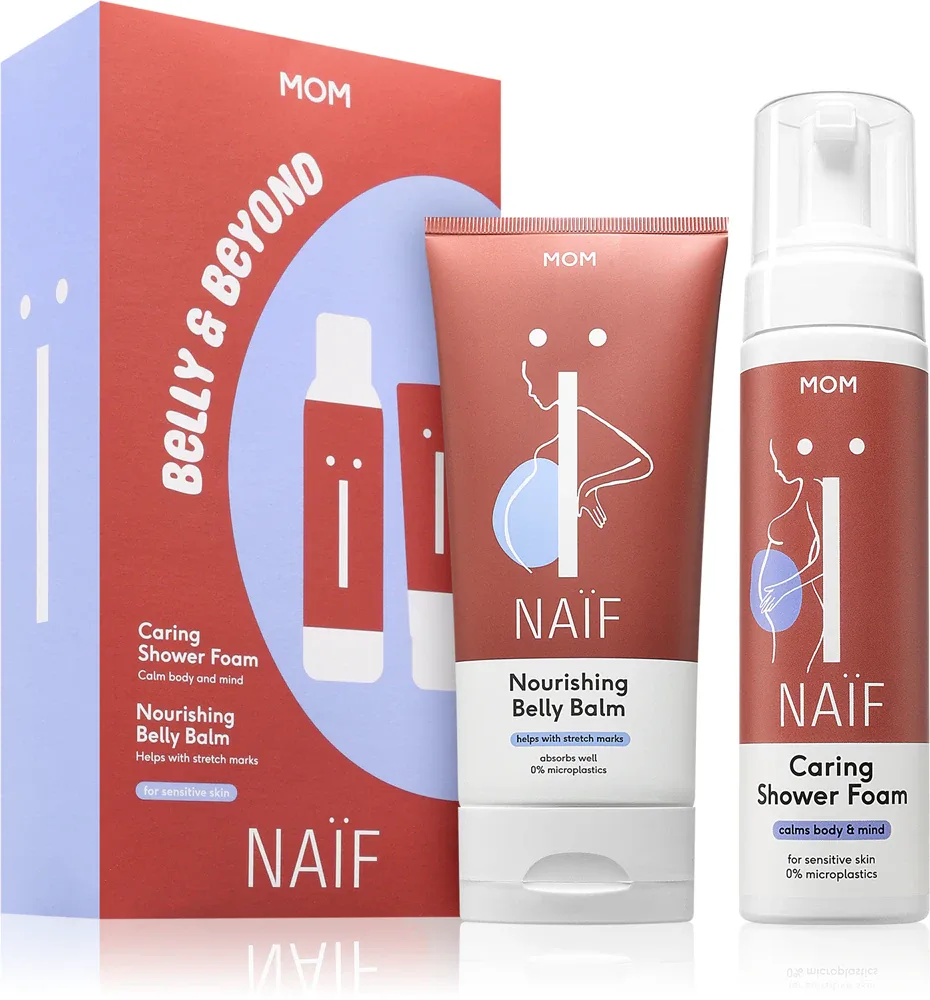 Naif Mom Belly & Beyond - Набор для беременных женщин, 2 шт