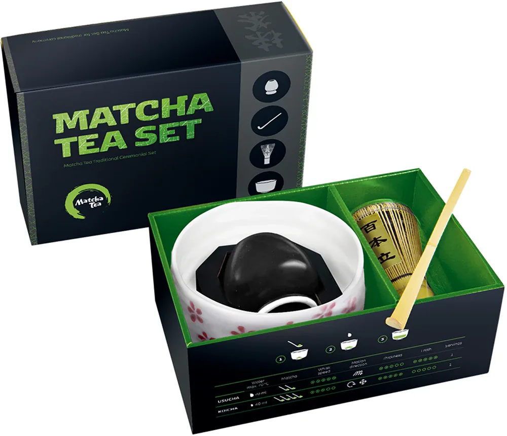 Matcha Tea Matcha Set Profi Isamu - Подарочный набор для приготовления напитка