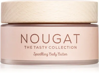 COCOSOLIS NOUGAT - Бархатное масло для тела для осветления и увлажнения z brokatem, 250 мл