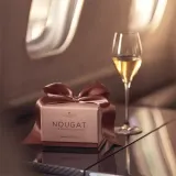 COCOSOLIS NOUGAT - Бархатное масло для тела для осветления и увлажнения z brokatem, 250 мл — фото 2
