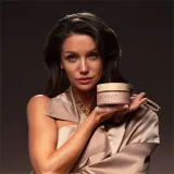 COCOSOLIS NOUGAT - Бархатное масло для тела для осветления и увлажнения z brokatem, 250 мл — фото 4
