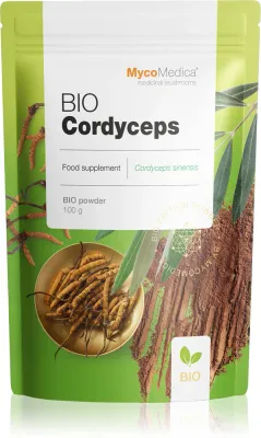 Биологически активная добавка MycoMedica Cordyceps BIO, порошок, для выносливости в спорте, 100 г