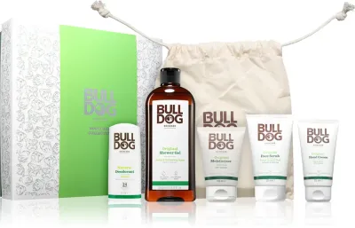 Bulldog Premium Body Care - Подарочный набор для мужчин для тела, 5 шт
