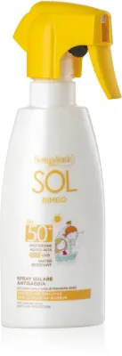Bottega Verde Sol Bimbo - Солнцезащитный спрей для детей с алоэ SPF 50+, 250 мл